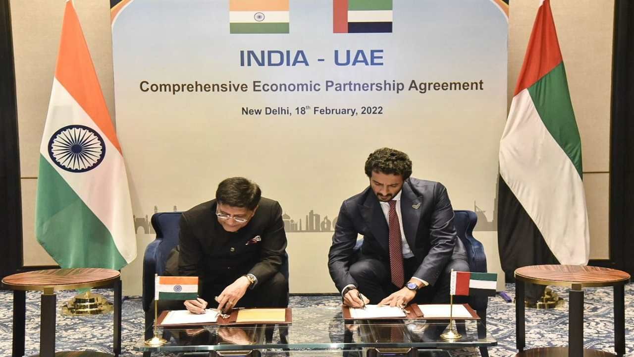 india-uae sign free trade agreement, expected to double to $100 billion in 5 years